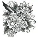 test tattoo design idea