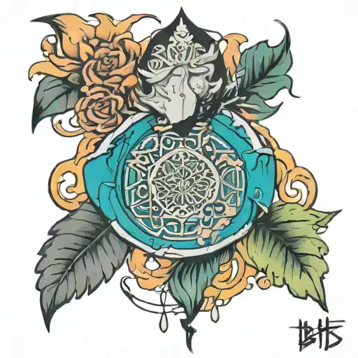 bts tattoo design idea