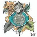 bts tattoo design idea