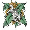 bts tattoo design idea