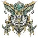 bts tattoo design idea