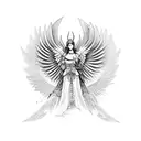 San Miguel Arcangel tattoo design idea