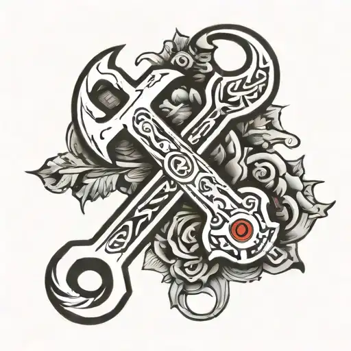 Wrench Design Tattoo tattoo design idea