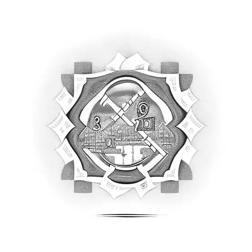 dollar, monopoly, tattoo design idea