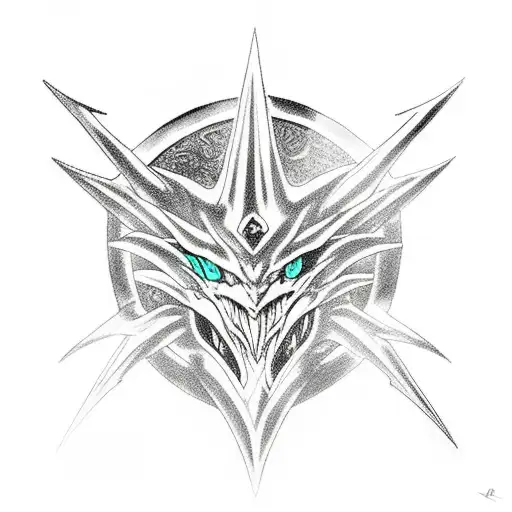 slifer yugioh tattoo design idea