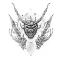 man united devil tattoo design idea