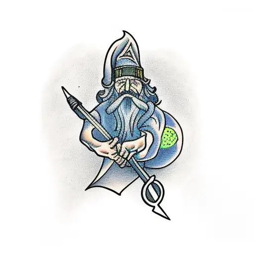 Wizard tattoo design | Tatoveringer