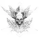 icarus tattoo design idea