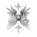 icarus tattoo design idea