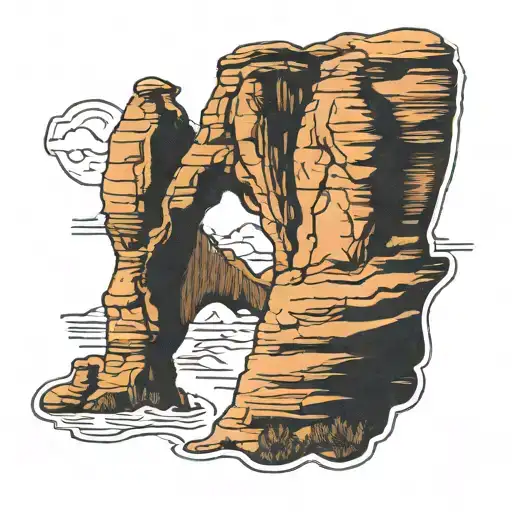 Utah Delicate Arch. tattoo design idea