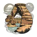 Utah Delicate Arch. tattoo design idea