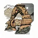 Utah Delicate Arch. tattoo design idea