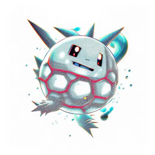 dragomball z vrs pokemon tattoo design idea