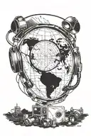 911 dispatcher tattoo design idea