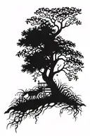 Tattoo that mixes perseverance, family, freedom, expressed in drawing tattoo design idea