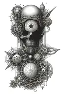 7 hermetic principles subtly incorporated tattoo design idea