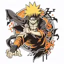 Shinigami Naruto tattoo design idea