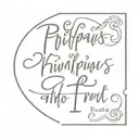 bible verse Philippians 4:13 tattoo design idea