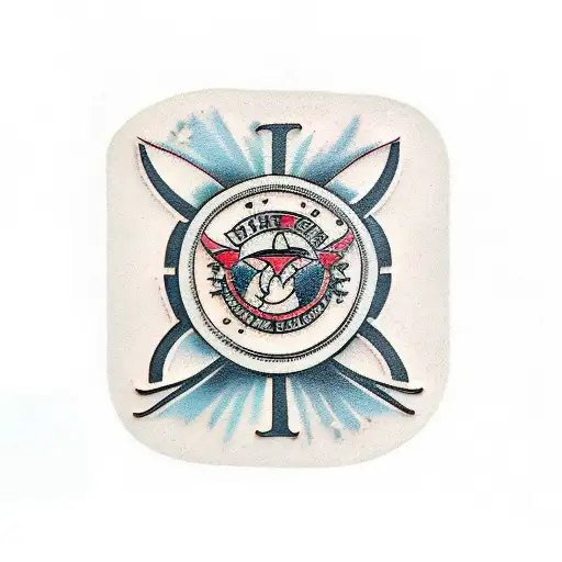 number three tattoo design idea