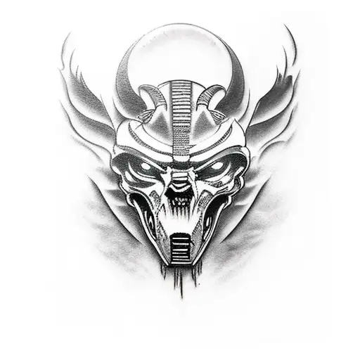 mortal kombat tattoo design idea