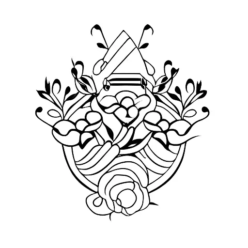 blackberry tattoo design idea