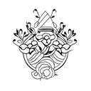 blackberry tattoo design idea