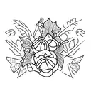 blackberry tattoo design idea