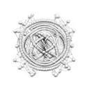  DNA double helix that transitions into a messenger RNA (mRNA) molecule, and then into a protein structure. The DNA stra tattoo design idea