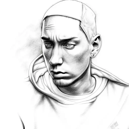 Eminem  tattoo design idea