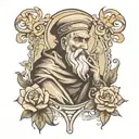 Saint Anthony tattoo design idea