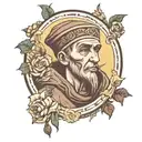 Saint Anthony tattoo design idea
