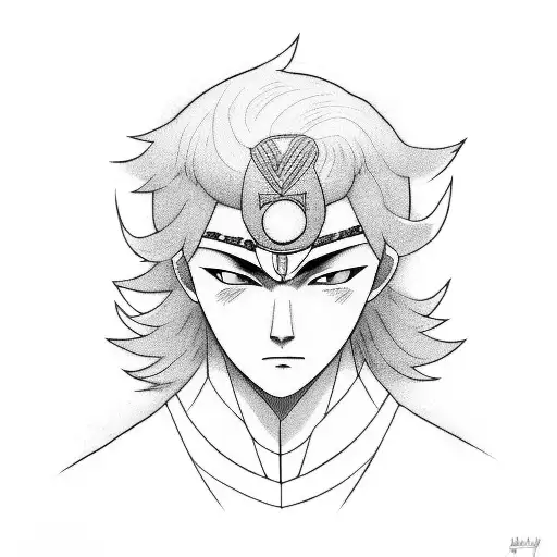 Hinata Hyūga tattoo design idea