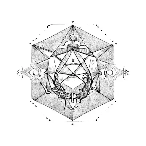 astrological cancer Capricorn Scorpio  tattoo design idea