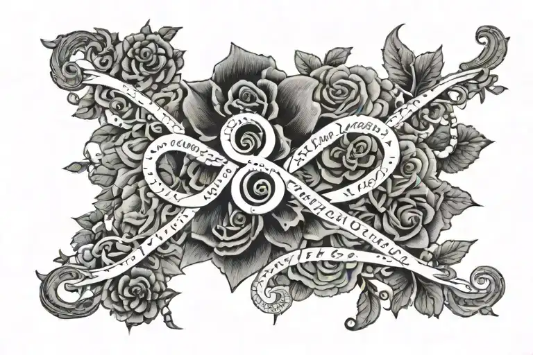 corinthians 13 4–8 tattoo design idea