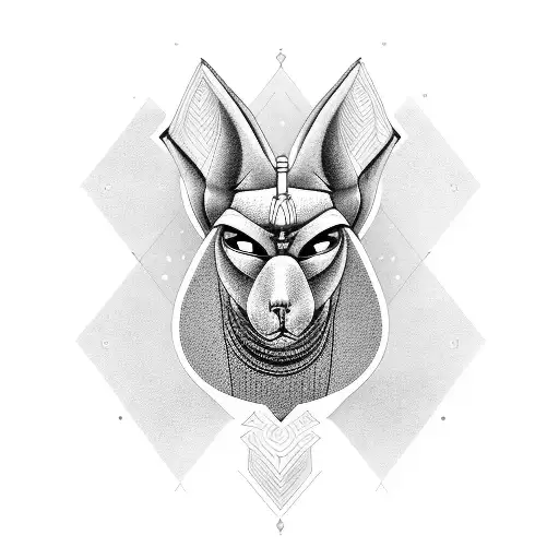 Anubis  tattoo design idea