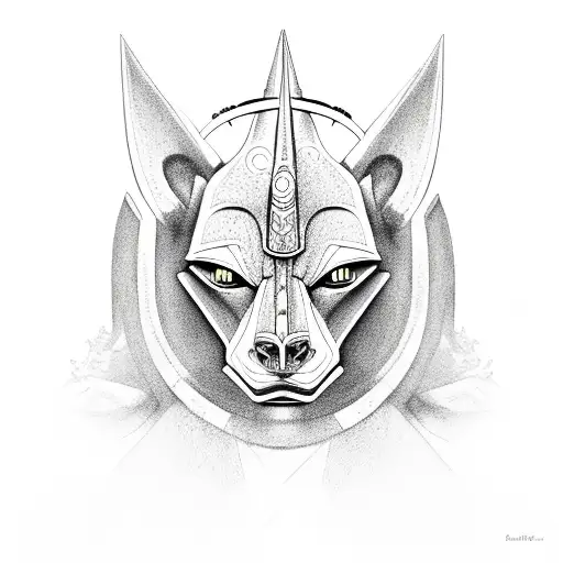 Anubis  tattoo design idea