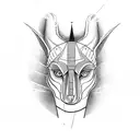 Anubis  tattoo design idea
