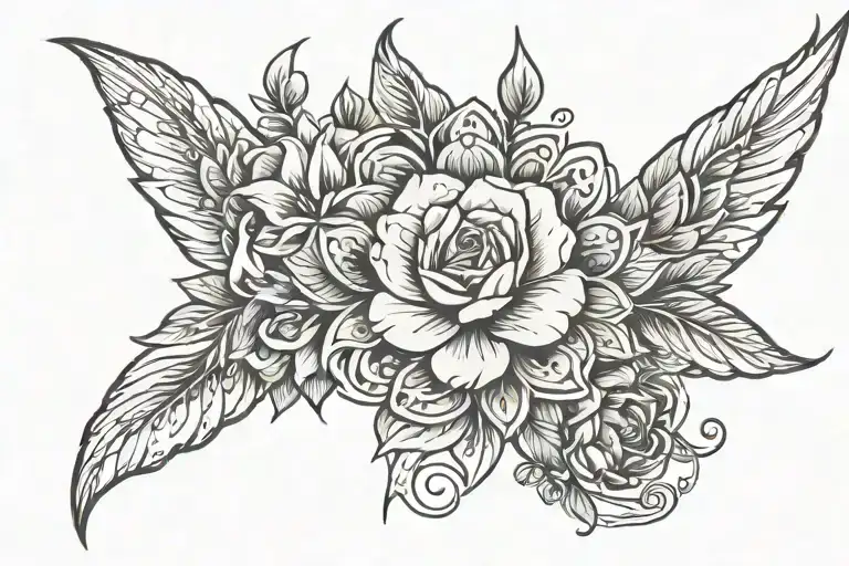 3 sister tattoo tattoo design idea