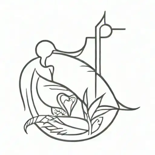 friends Florida joy nurse tattoo design idea