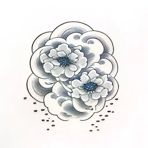 Moon Flower Tattoo - Get an InkGet an Ink