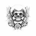 guns n roses tattoo design idea