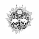guns n roses tattoo design idea