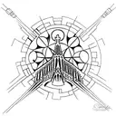 sagrada familia barcelona tattoo design idea