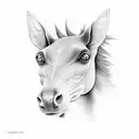 Kelpie tattoo design idea