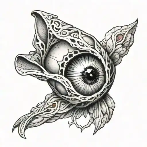 anal close-up  tattoo design idea