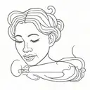 dementia tattoo design idea