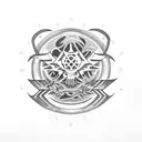 uh60 Blackhawk  tattoo design idea