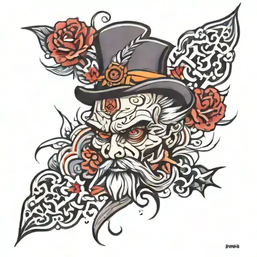 helluva boss tattoo design idea