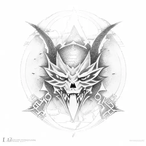 l'cie brand final fantasy 13 tattoo design idea