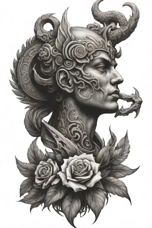 God fearing tattoo design idea